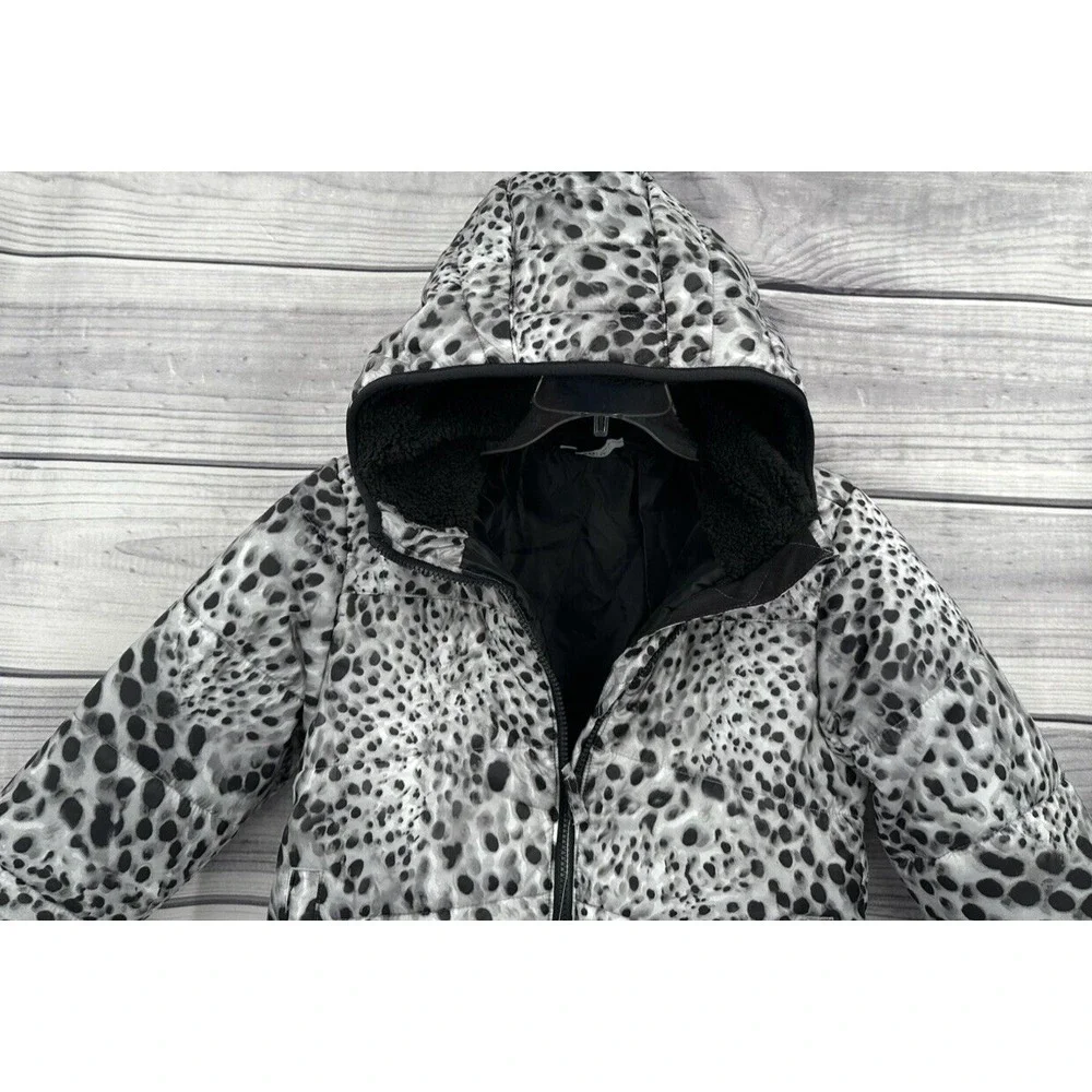 DSG DICKS SPORTING GOODS INSULATED WINTER COAT Girl Size XXS 4-5 WATERCOLOR DOTS